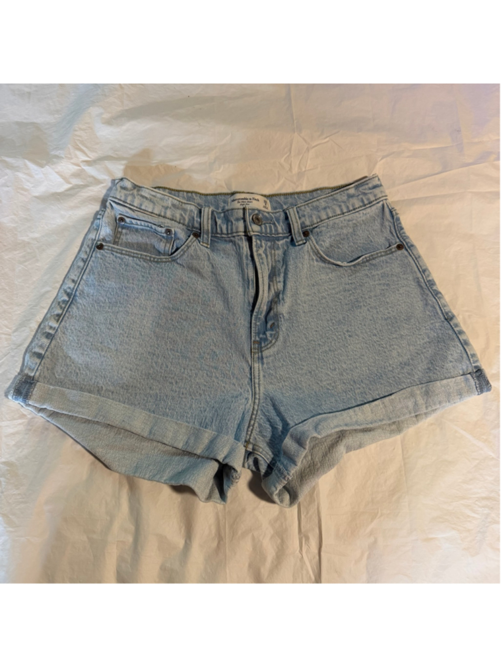 Abercrombie & Fitch “The Mom Short High Rise” Curve Love Women’s Size 29 | 8